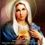 Salva tu alma con La Promesa de los 5 Primeros Sábados del Mes al Inmaculado Corazón de María