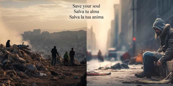 wars and famine