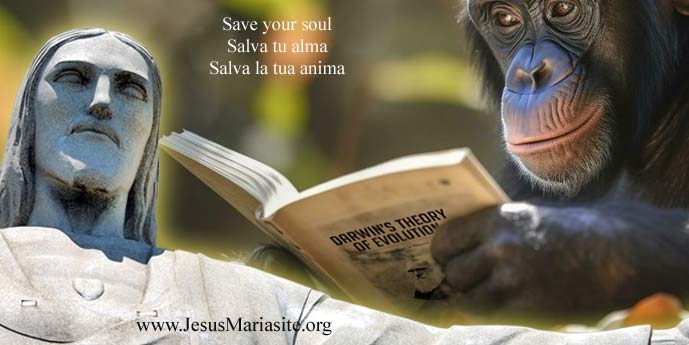 Comentarios de Jesús sobre el Darwinismo