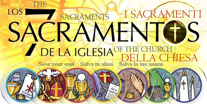 I Sette Sacramenti della Chiesa Cattolica