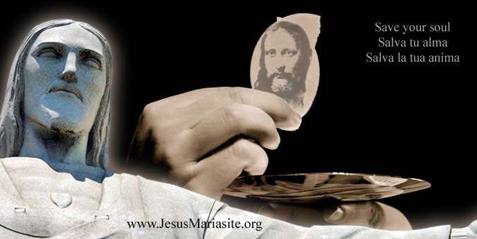 Jesus in the Blessed Sacrament