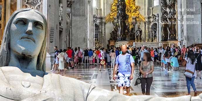 Dress properly in church