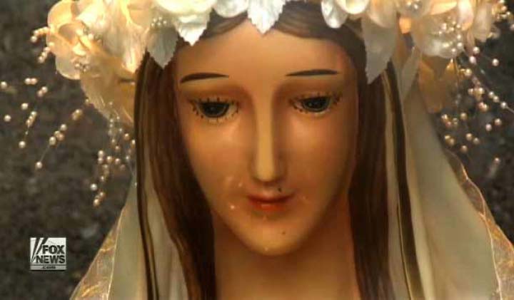 Weeping Virgin Mary Statue (Windsor, Canada)