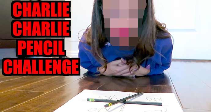 Charlie Charlie game. Stay away from any type of occultism